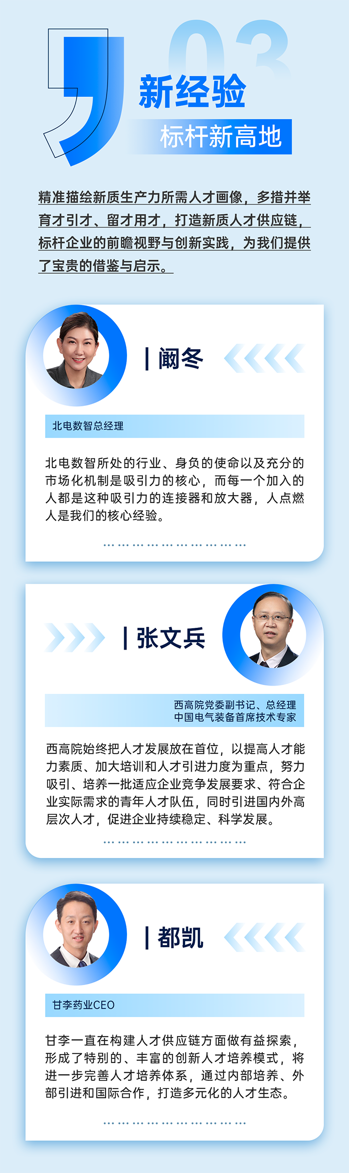 作为新质生产力领域代表的央国企、科研院所、标杆民营企业及人力资源服务业如何加快构建新质生产力人才供应链